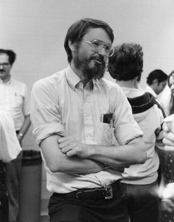 Brian Kernighan, author of programming book "C Programming Language"